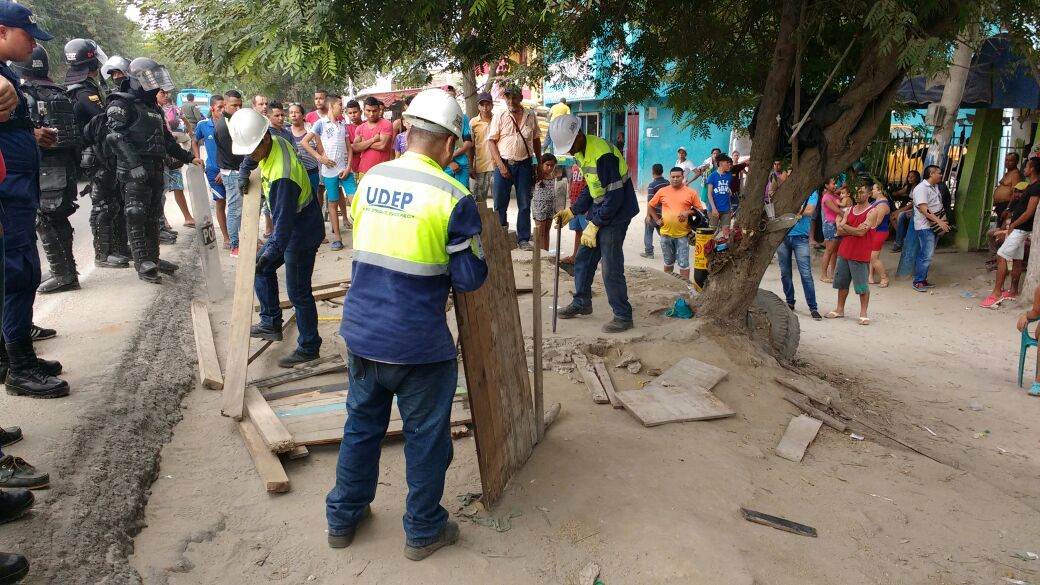 Distrito Recuperó 1.400 M² Que Habían Sido Ocupados Ilegalmente En La Vía Riohacha