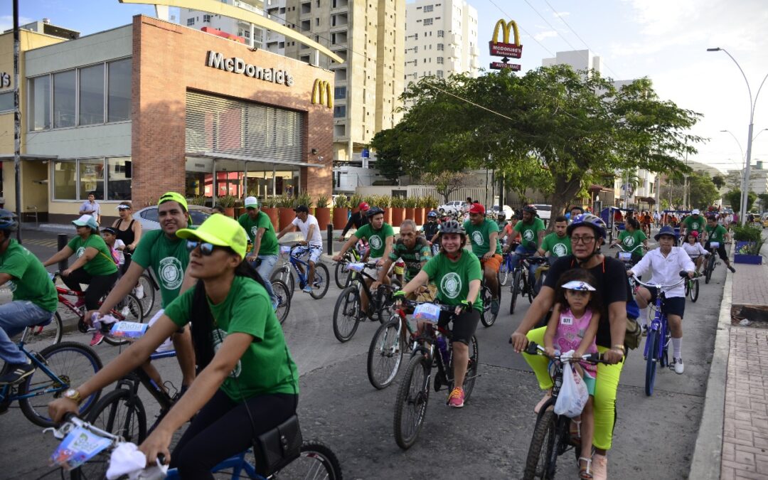 Dadsa apoya ciclovía organizada en el marco del ll Festival Infantil Nacional e Internacional del Mar