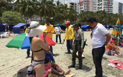 Garantizada temporada vacacional en El Rodadero y Centro Histórico con controles al comercio y a turistas