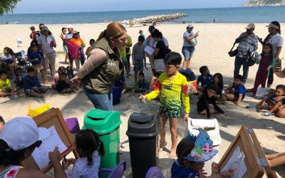 DADSA Organizó una Limpieza de Playa Acompañado de el Colegio MY FOREST